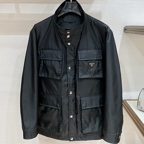 프라다 삼각로고 나일론 조끼 베스트 + 자켓 3pcs 26SS