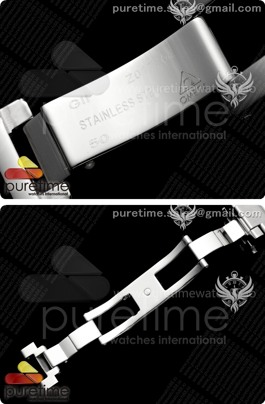 오메가 아쿠아테라 쉐이드 34mm 여자 스테인리스 스틸 VRSF 화이트 자개 다이아몬드 다이얼 상세이미지 11