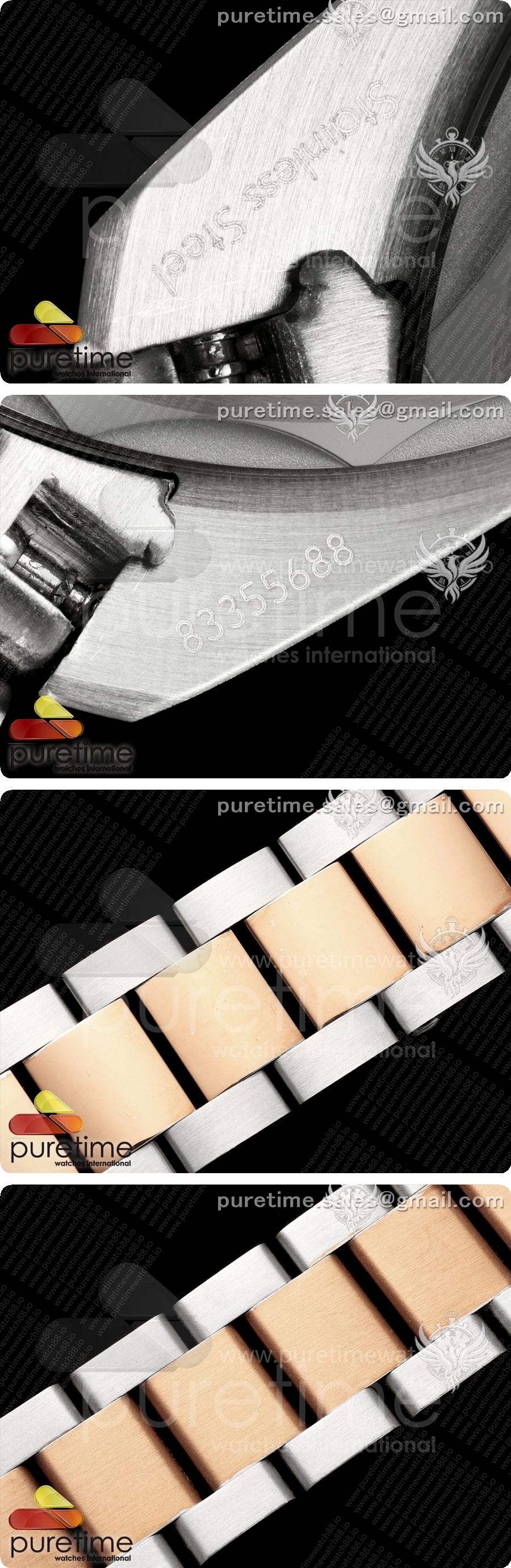 오메가 씨마스터 아쿠아테라 쉐이드 34mm 여자 스테인레스 스틸/로즈골드 VRSF 블루 다이아몬드 다이얼 상세이미지 9