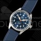 IWC Mark XX MZF 1:1 베스트 에디션 블루/로얄 로즈우드 다이얼, 블루 가죽 스트랩 A2892