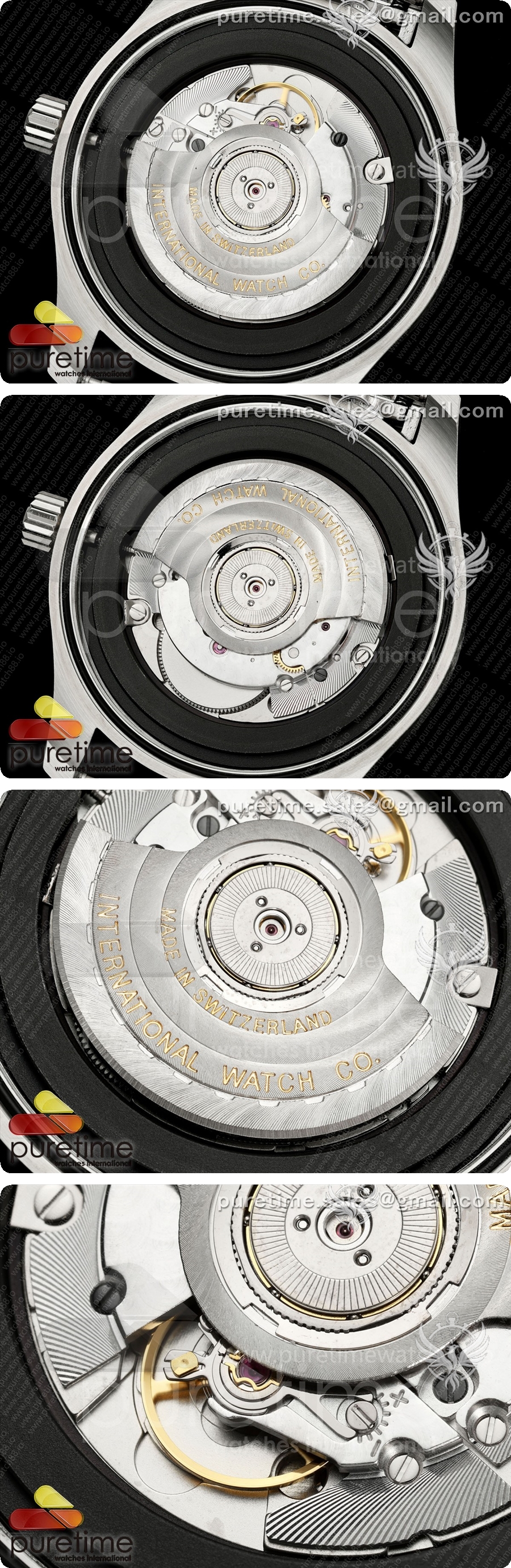 IWC Mark XX MZF 1:1 화이트 다이얼 SS 브레이슬릿 A2892 상세이미지 6