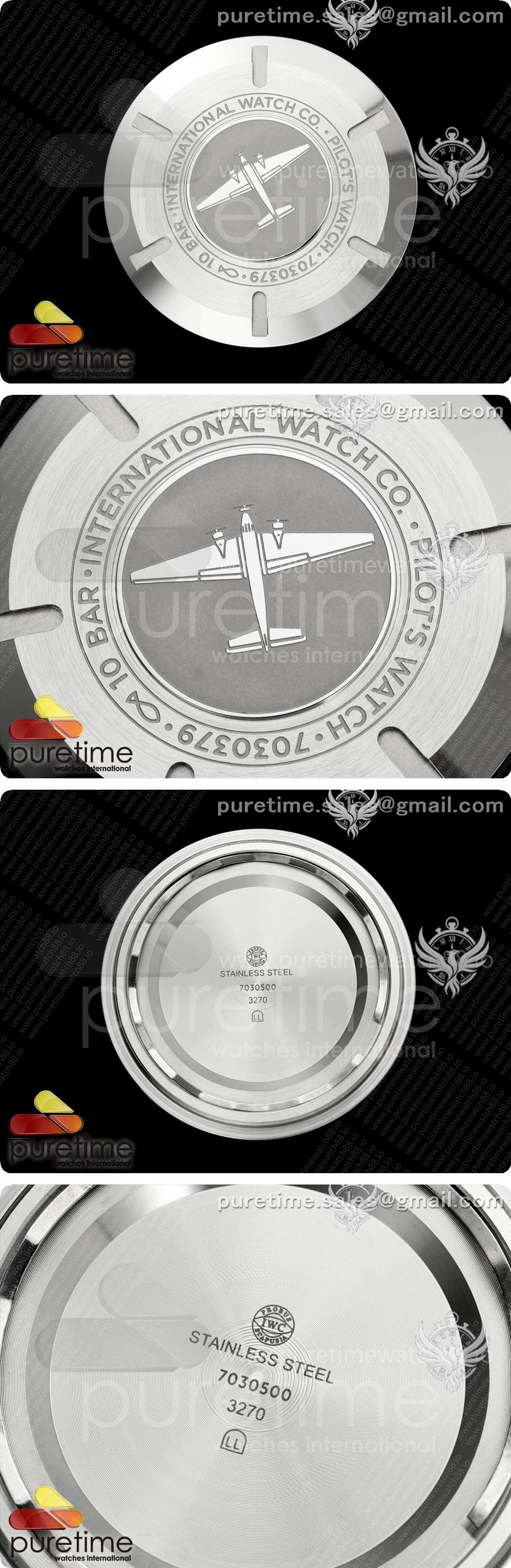 IWC Mark XX MZF 1:1 화이트 다이얼 SS 브레이슬릿 A2892 상세이미지 7