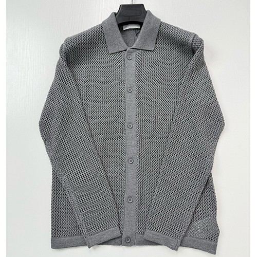 프라다 카라 오픈 니트 가디건 자켓 26SS