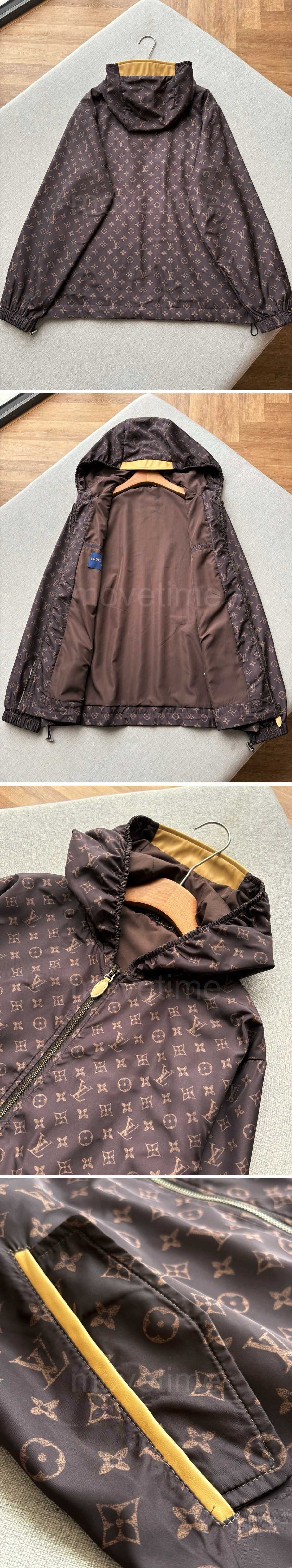 루이비통 모노그램 후드 바람막이 자켓 26SS 상세이미지 5
