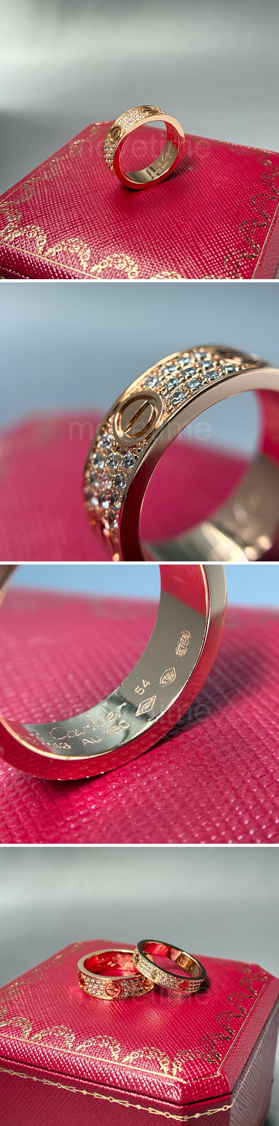 까르띠에 LOVE 0.6cm 링 반지 26SS 상세이미지 3