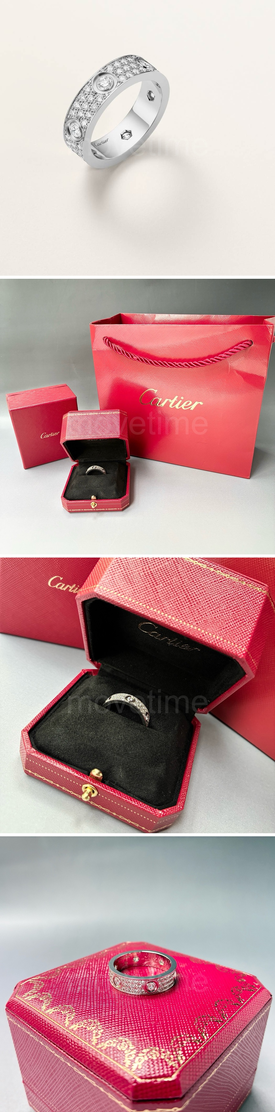 까르띠에 LOVE 0.57cm 링 반지 26SS 상세이미지 2