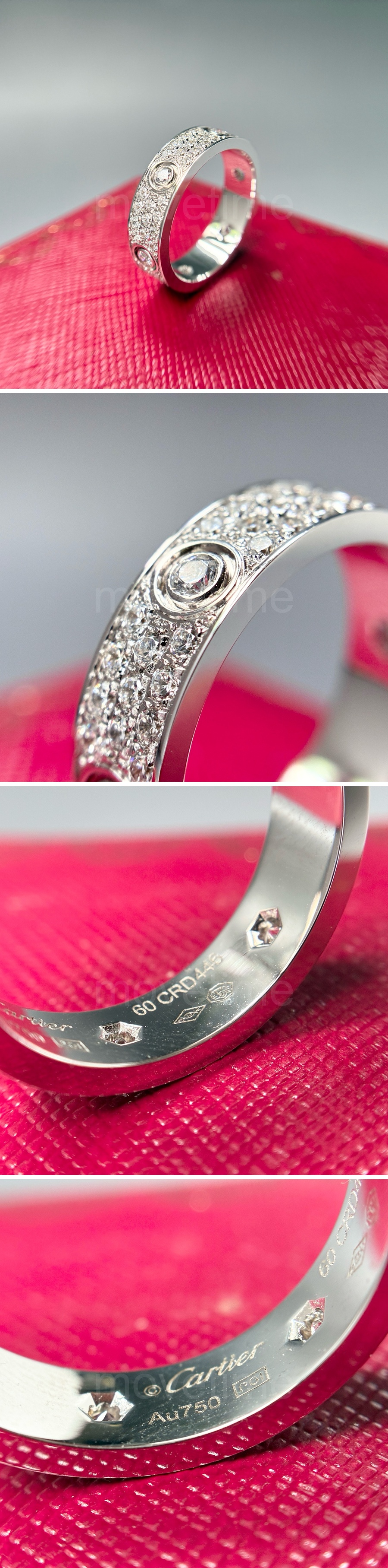 까르띠에 LOVE 0.57cm 링 반지 26SS 상세이미지 3