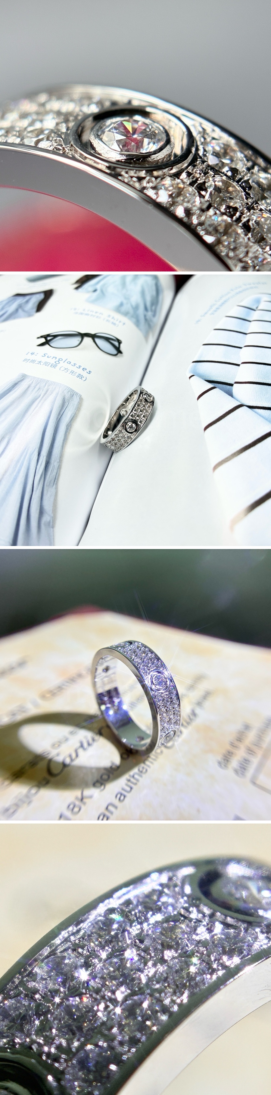 까르띠에 LOVE 0.57cm 링 반지 26SS 상세이미지 4