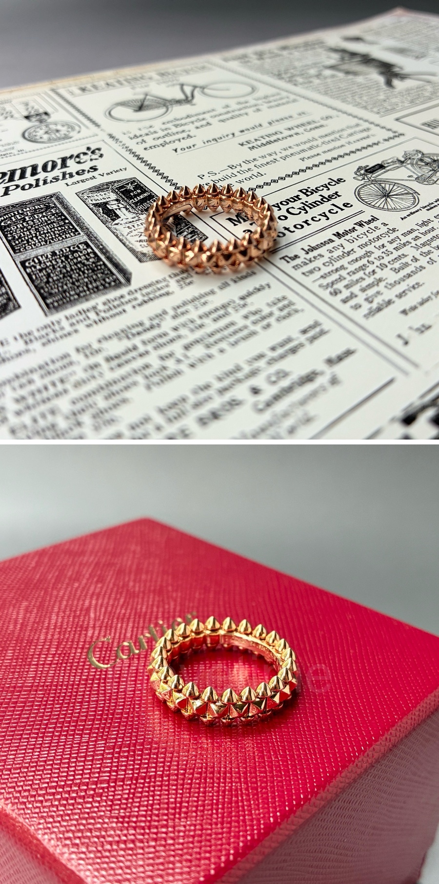 까르띠에 CLASH DE CARTIER 0.8cm 링 반지 26SS 상세이미지 4