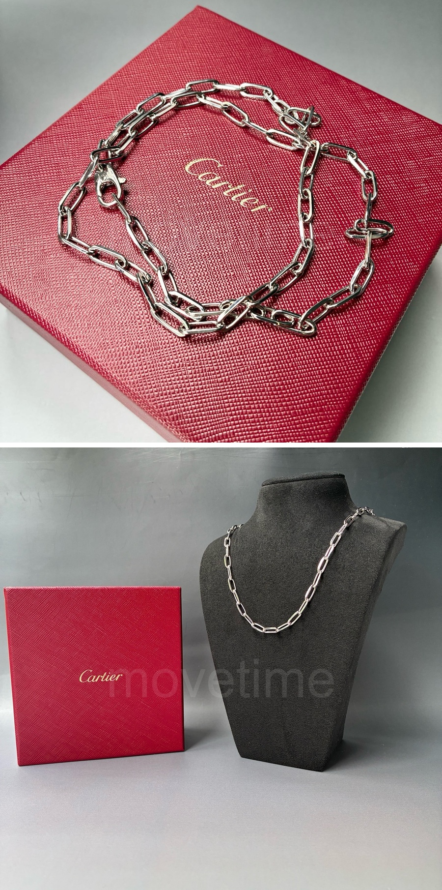 까르띠에 SANTOS DE CARTIER 62cm 목걸이 26SS 상세이미지 4