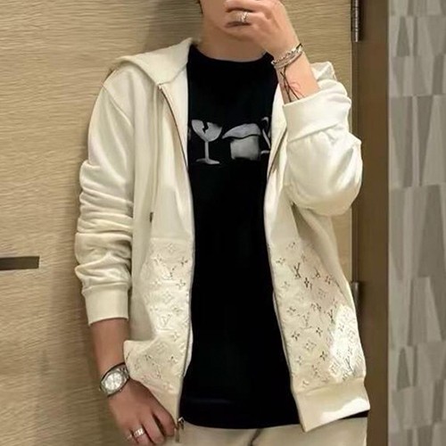 루이비통 모노그램 후드 집업 자켓 26SS