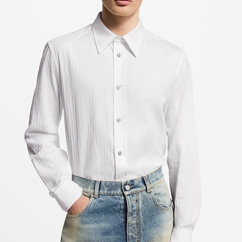 루이비통 화이트 남방 셔츠 26SS