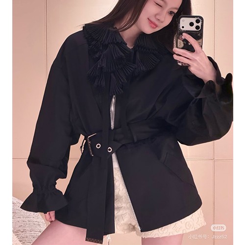 루이비통 가을 여자 레플리카 코트 자켓 26SS