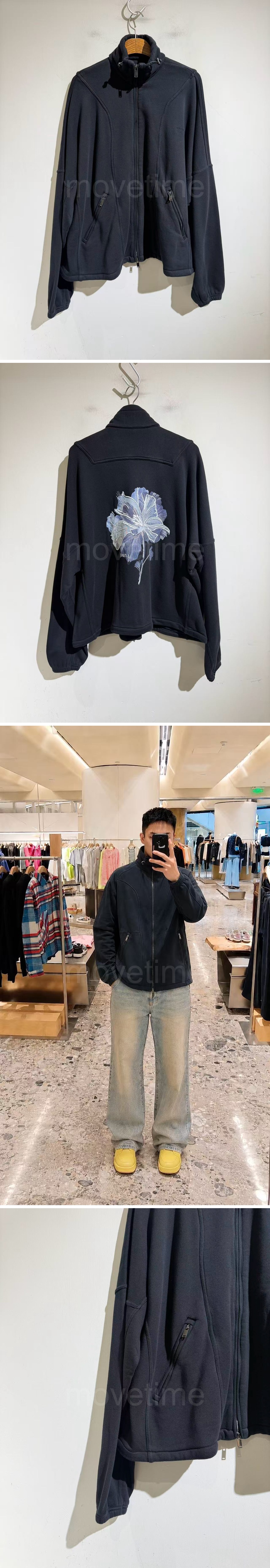 준지 Juun.J 터틀넥 울 바람막이 자켓 26SS 상세이미지 2
