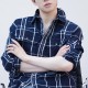 디올 빈티지 체크패턴 울 남방 셔츠 26SS